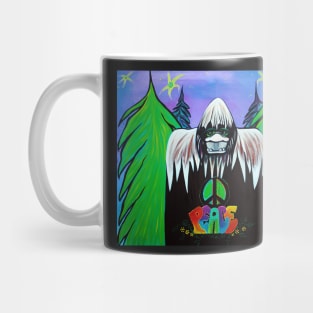 Bigfoot Peace Mug